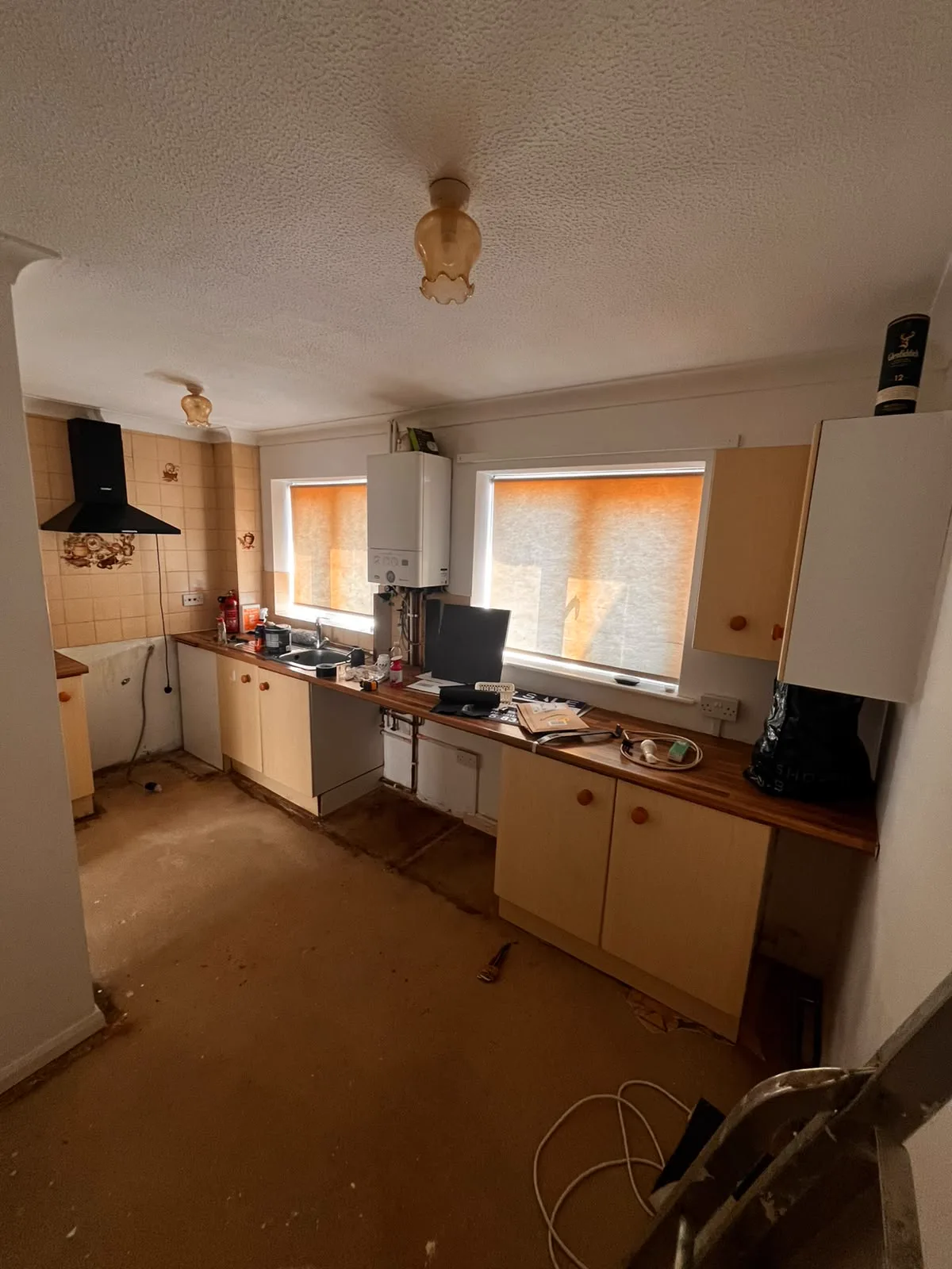 Kitchen before renovation